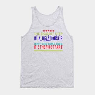 relationship First Kiss Tank Top